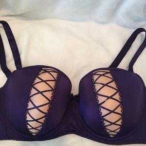 NWOT Purple Full-Figure Bra